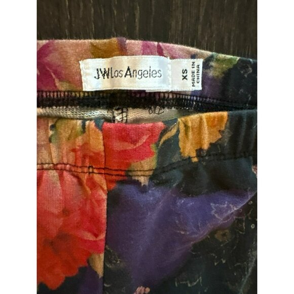 Johnny Was JW Los Angeles Bossanova Floral Leggings Size XS - Picture 3 of 7